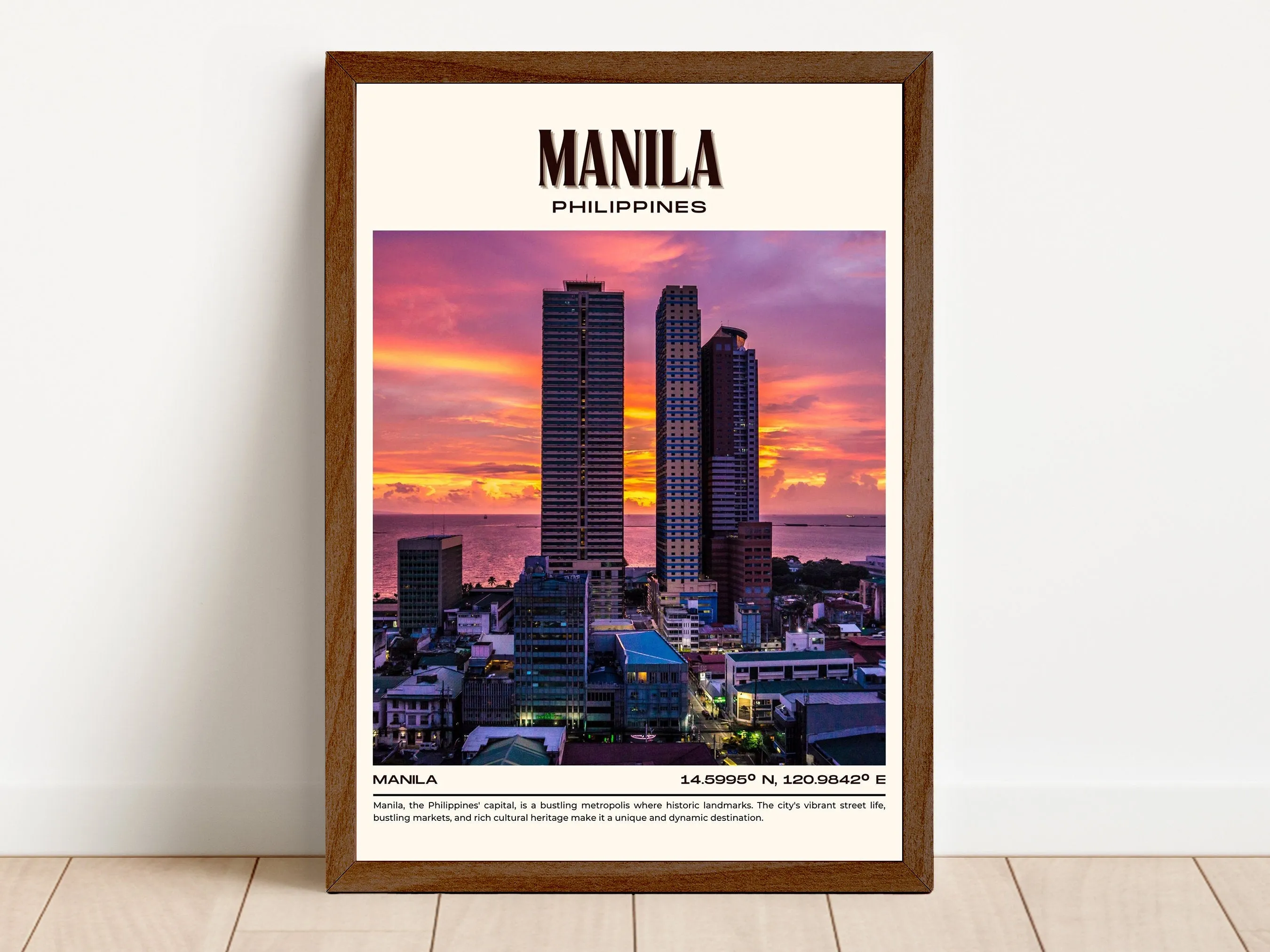 Manila Vintage Wall Art, Philippines