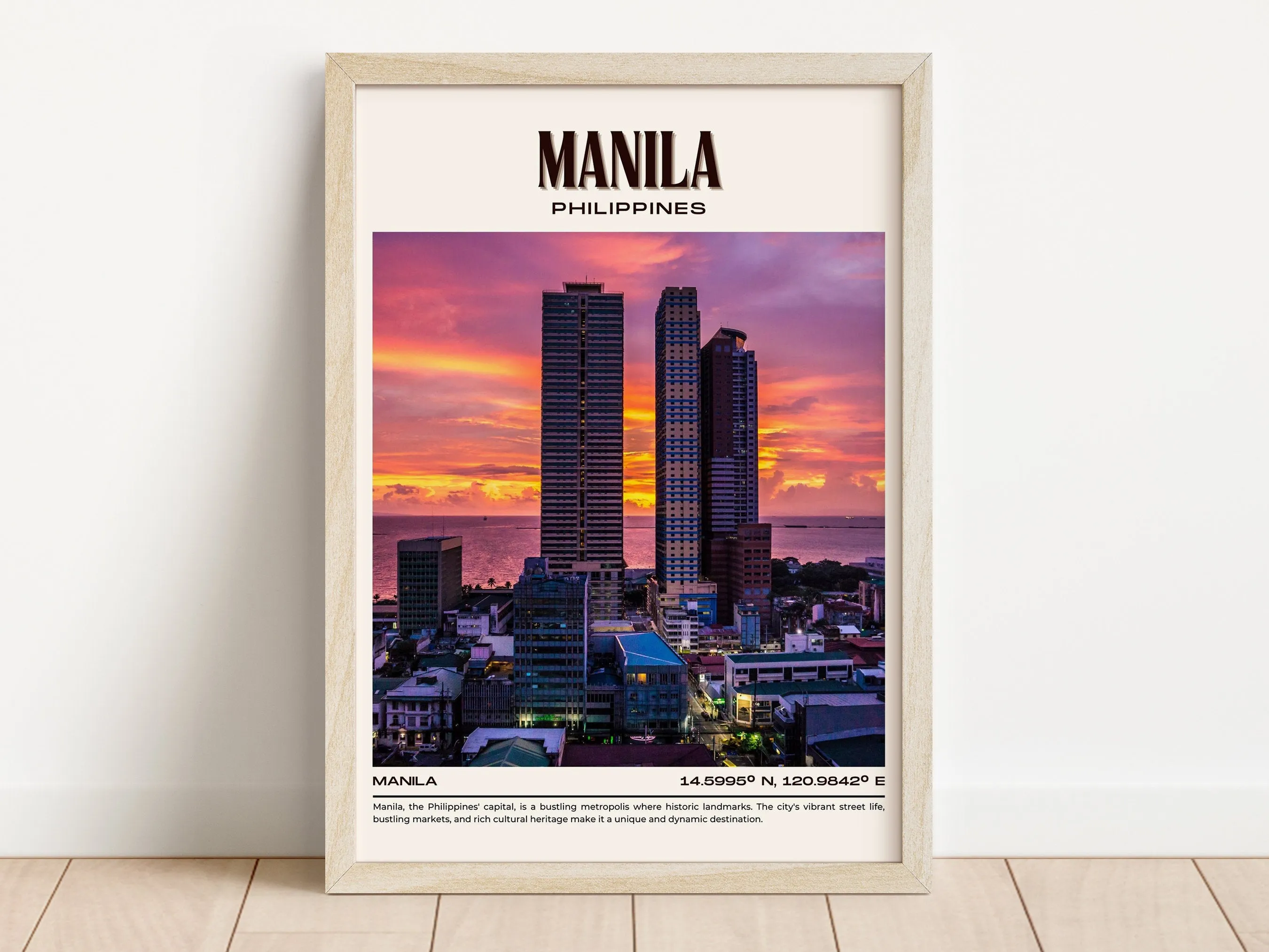 Manila Vintage Wall Art, Philippines
