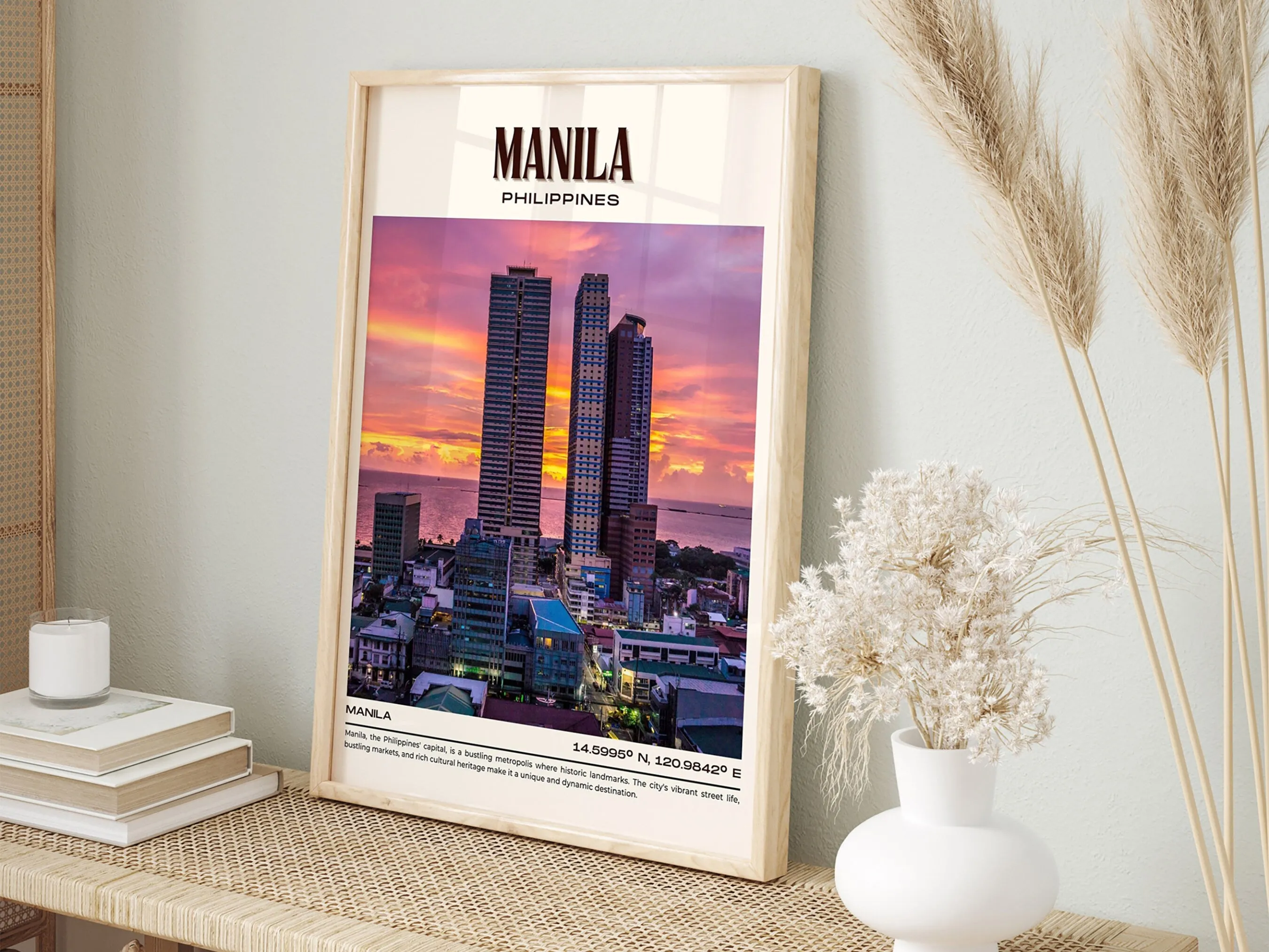 Manila Vintage Wall Art, Philippines
