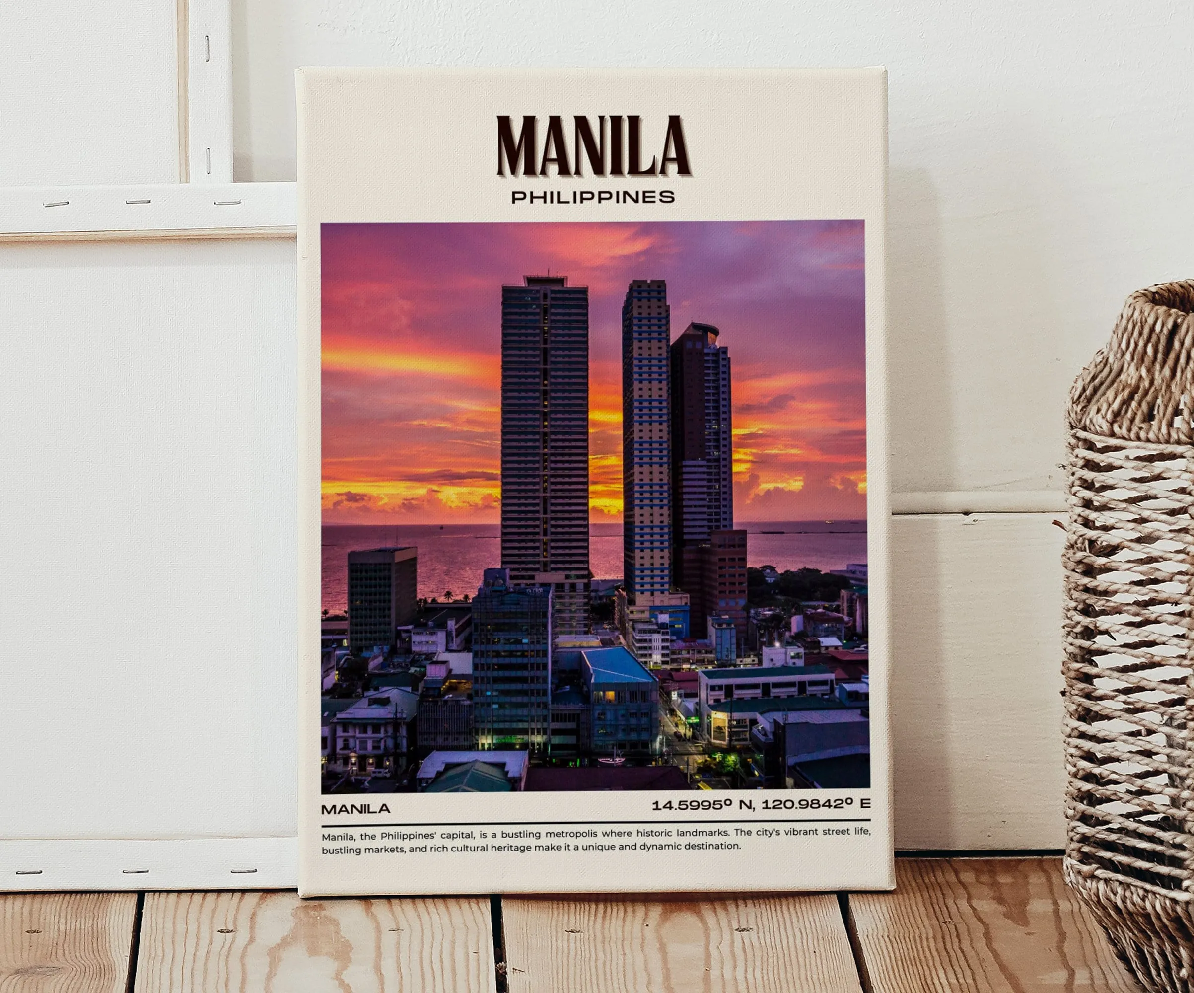 Manila Vintage Wall Art, Philippines