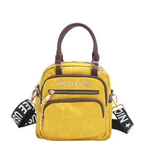 MARGOT MULTI-WEAR SATCHEL: Yellow