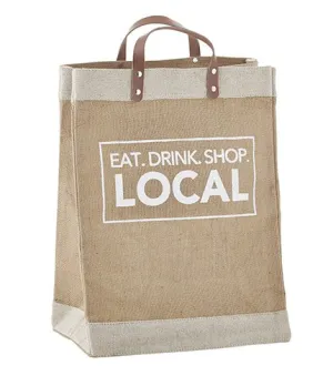 Market Tote - Eat Drink Shop Local