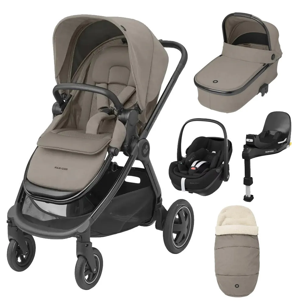 Maxi-Cosi Adorra Luxe Pebble 360 Pro Travel System - Includes Pro Base