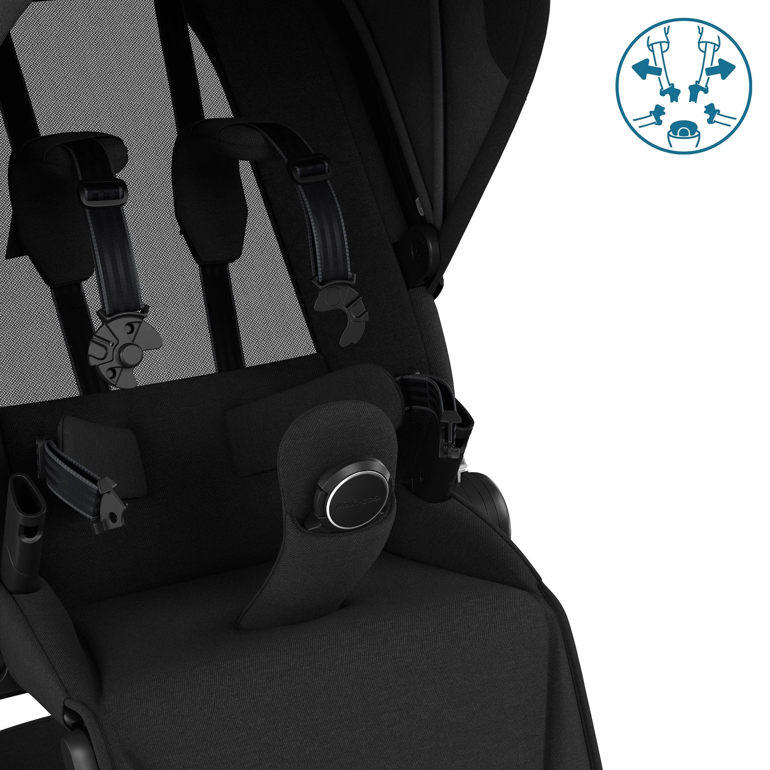 Maxi-Cosi FAME Travel System (Pebble 360 Pro 2 & Base KIT) in Twillic Black