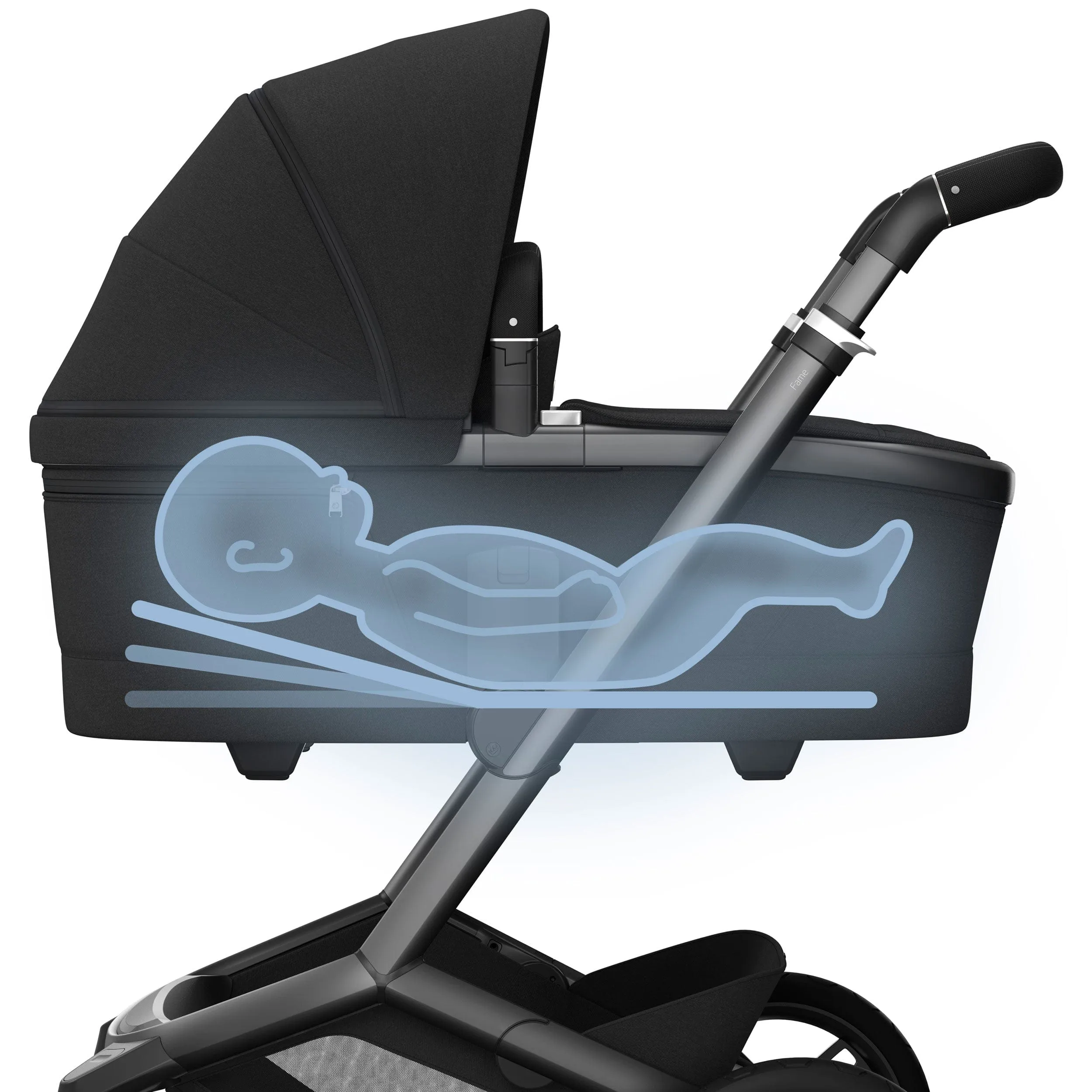 Maxi-Cosi FAME Travel System (Pebble 360 Pro 2 & Base KIT) in Twillic Black