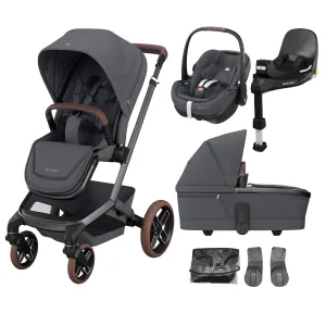 Maxi-Cosi FAME Travel System (Pebble 360 Pro 2 & Base KIT) in Twillic Graphite