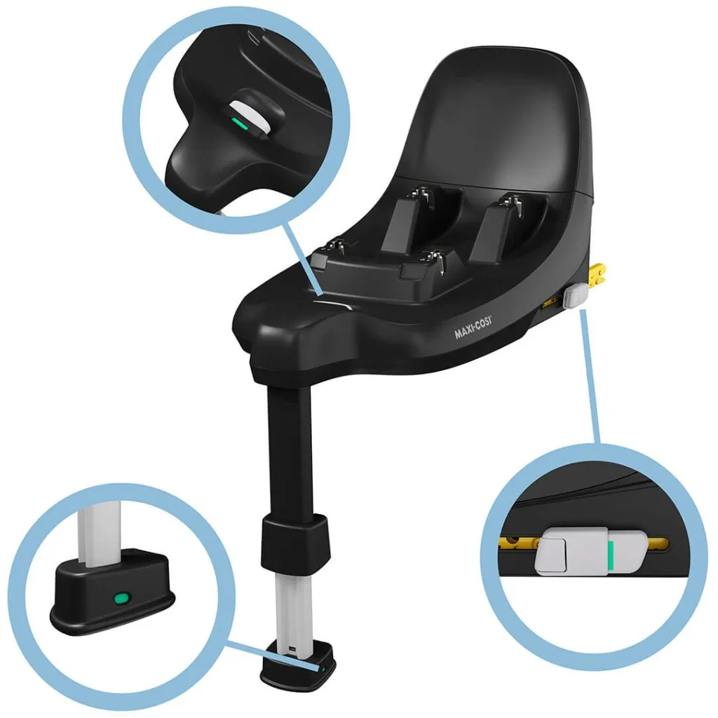 MAXI-COSI FamilyFix S ISOFIX Car Seat Base - Black