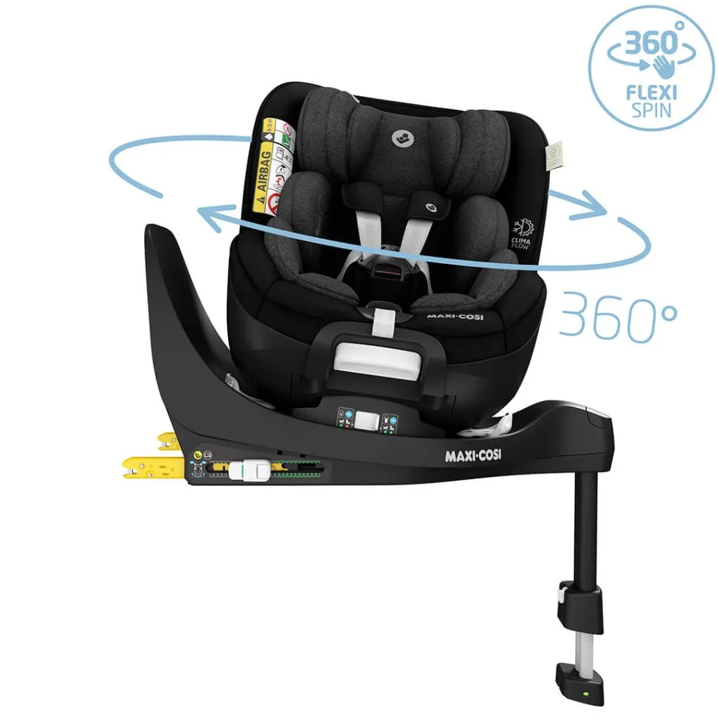 MAXI-COSI Mica Pro Eco i-Size Car Seat - Authentic Black
