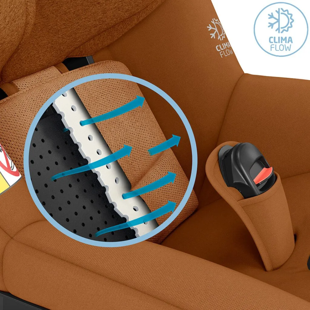 MAXI-COSI Mica Pro Eco i-Size Car Seat - Authentic Cognac