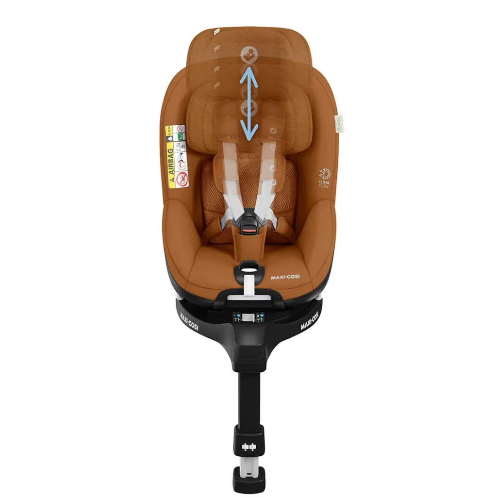 MAXI-COSI Mica Pro Eco i-Size Car Seat - Authentic Cognac
