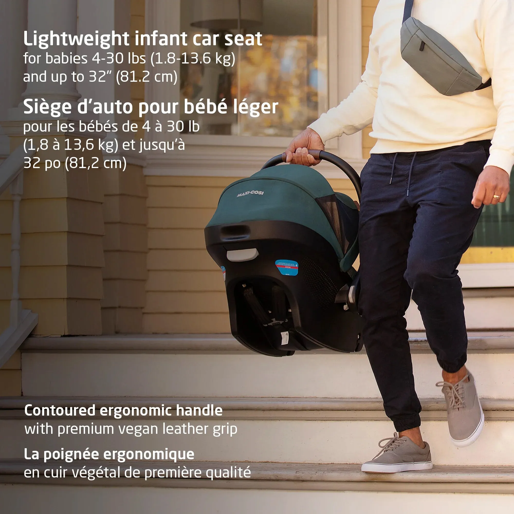 Maxi Cosi Mico Luxe  Infant Car Seat (Absolute Black)