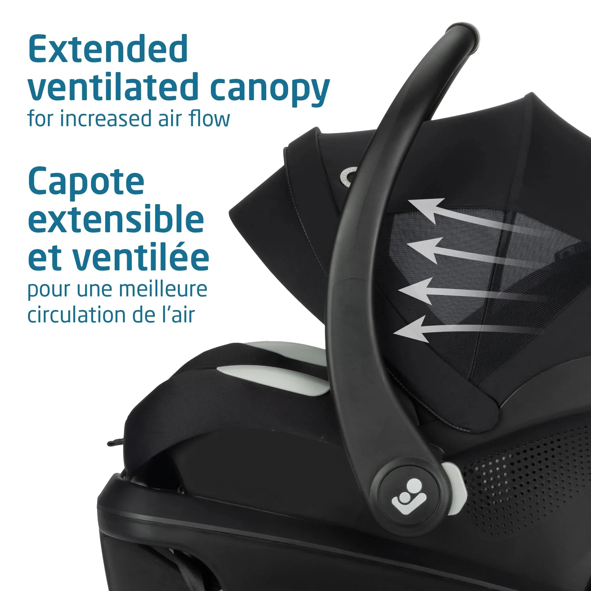 Maxi Cosi Mico Luxe  Infant Car Seat - Designer Black