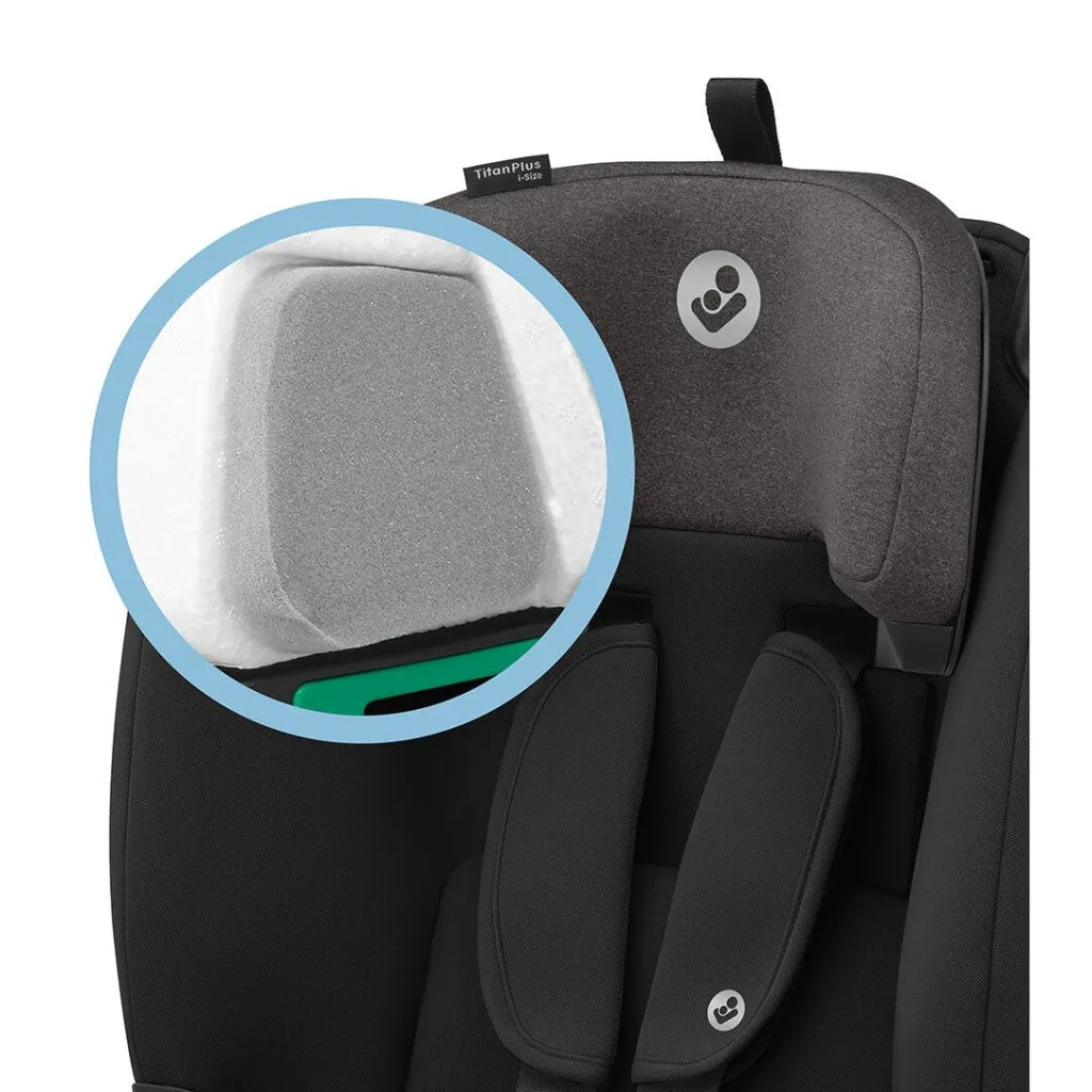 MAXI-COSI Titan Plus i-Size Car Seat - Authentic Black