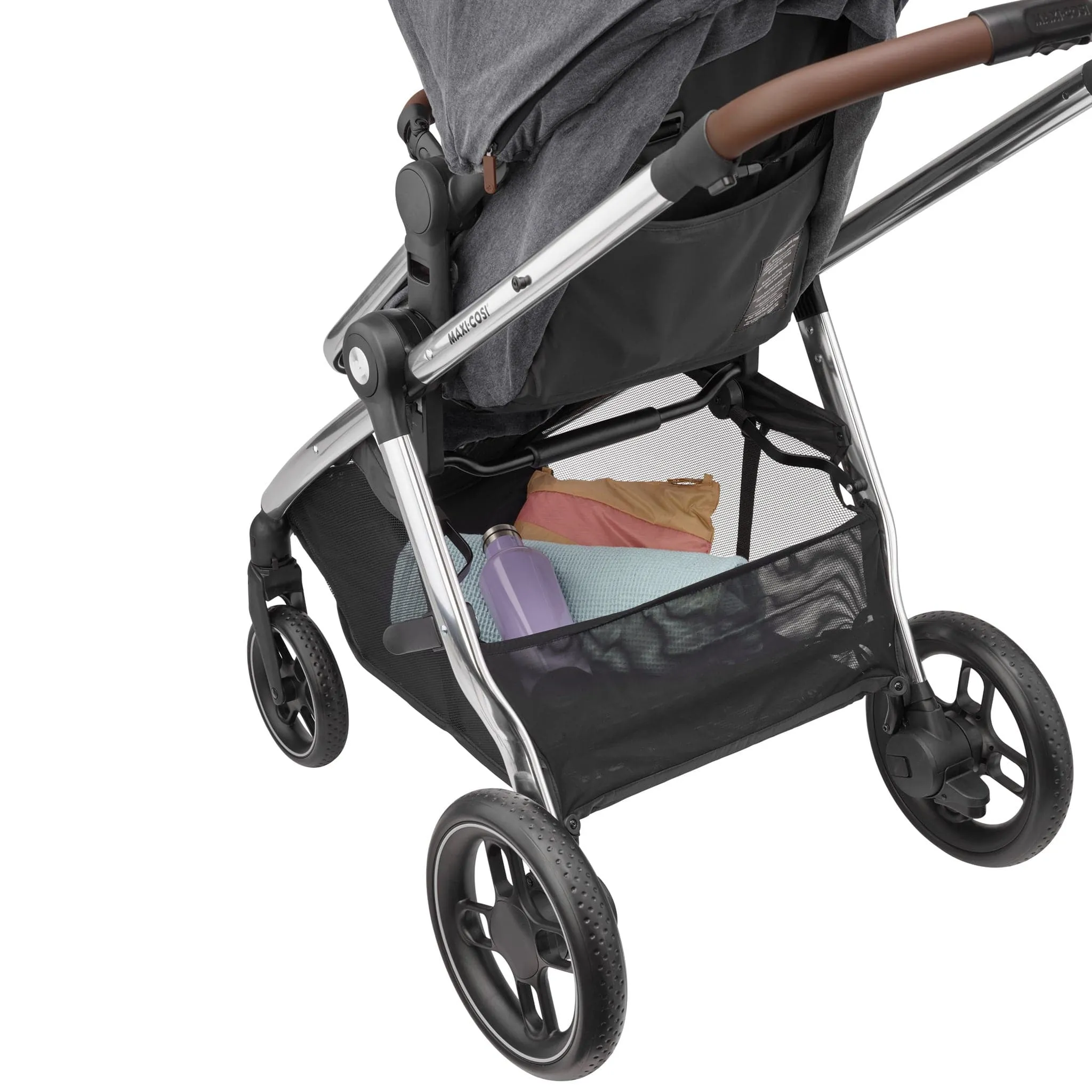 Maxi-Cosi Zelia Luxe Cabriofix i-Size & Base Travel System in Twillic Grey