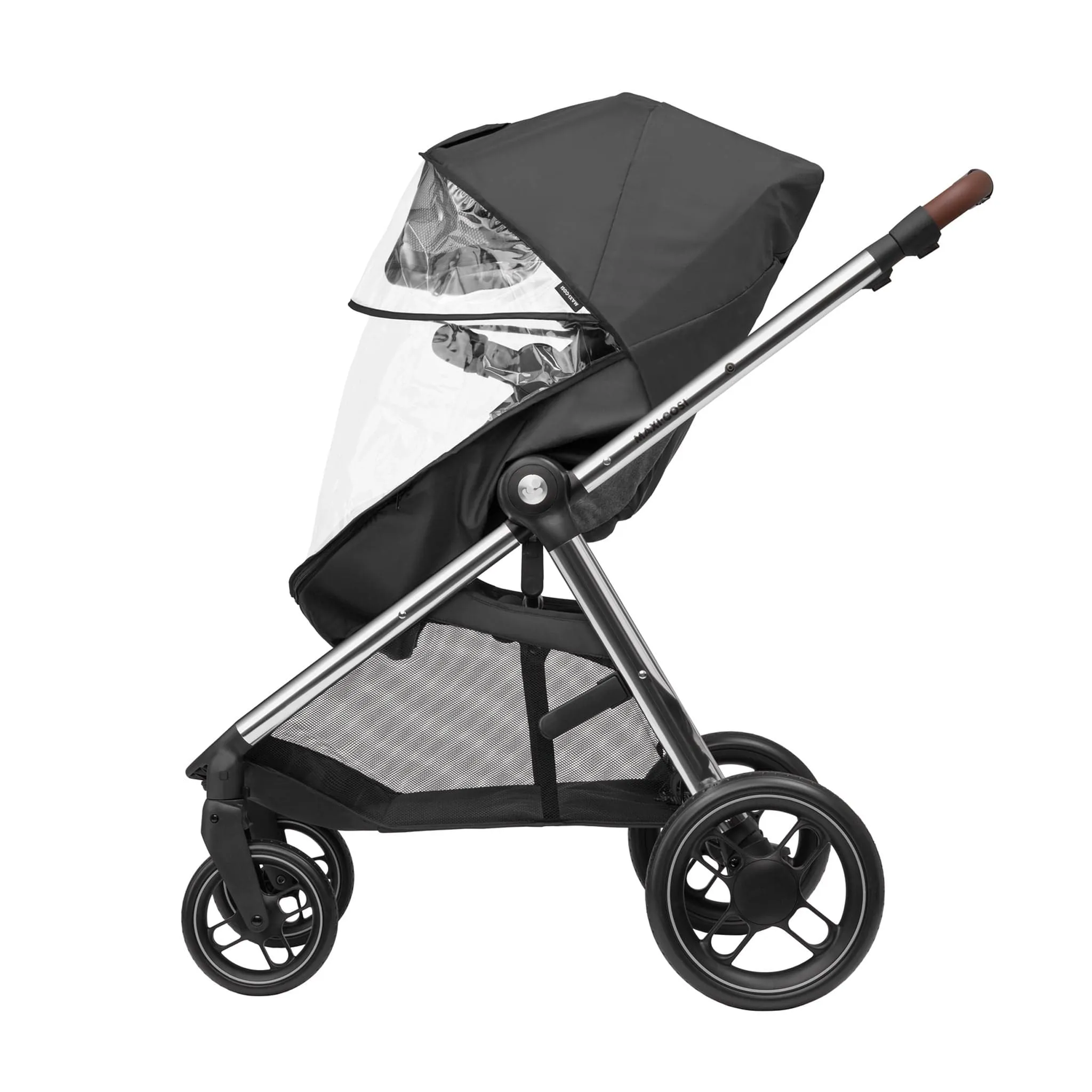 Maxi-Cosi Zelia Luxe Cabriofix i-Size & Base Travel System in Twillic Grey