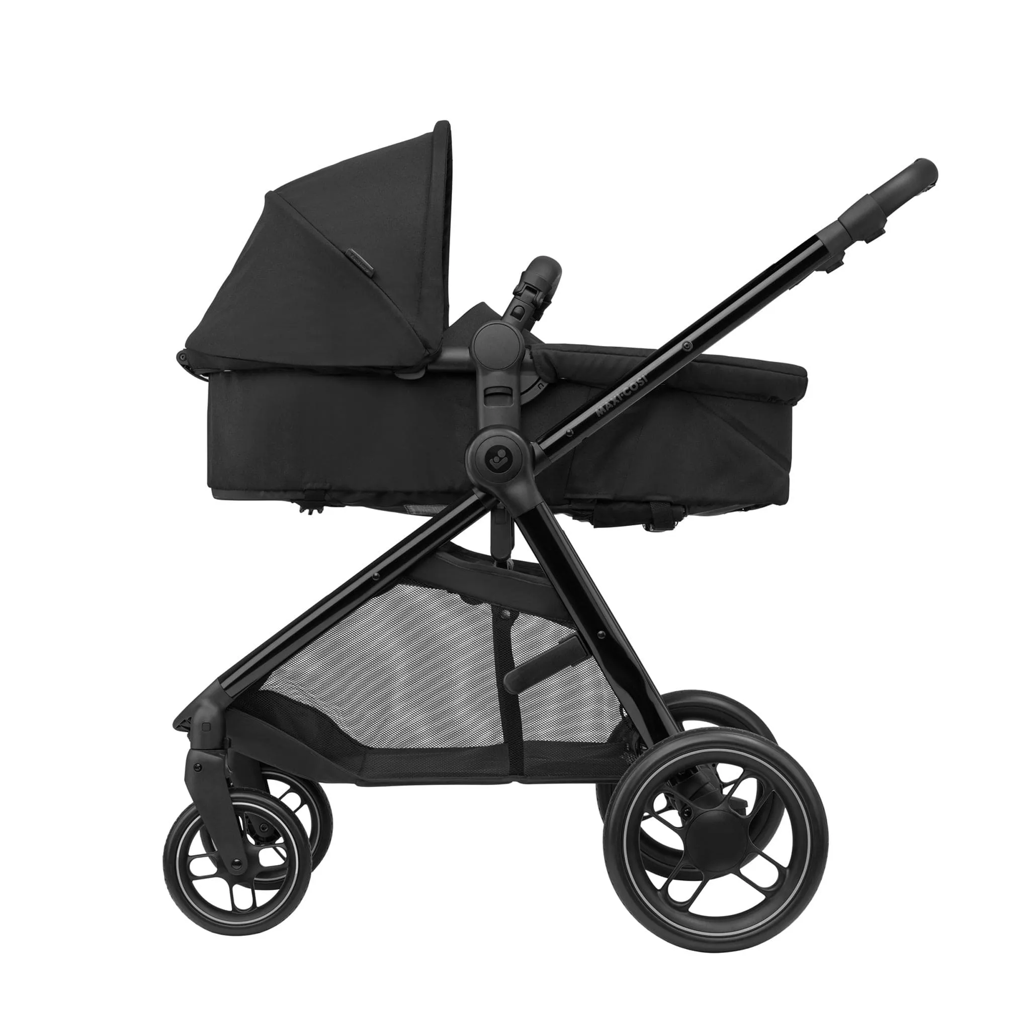 Maxi-Cosi Zelia Luxe Cabriofix i-Size Travel System in Twillic Black