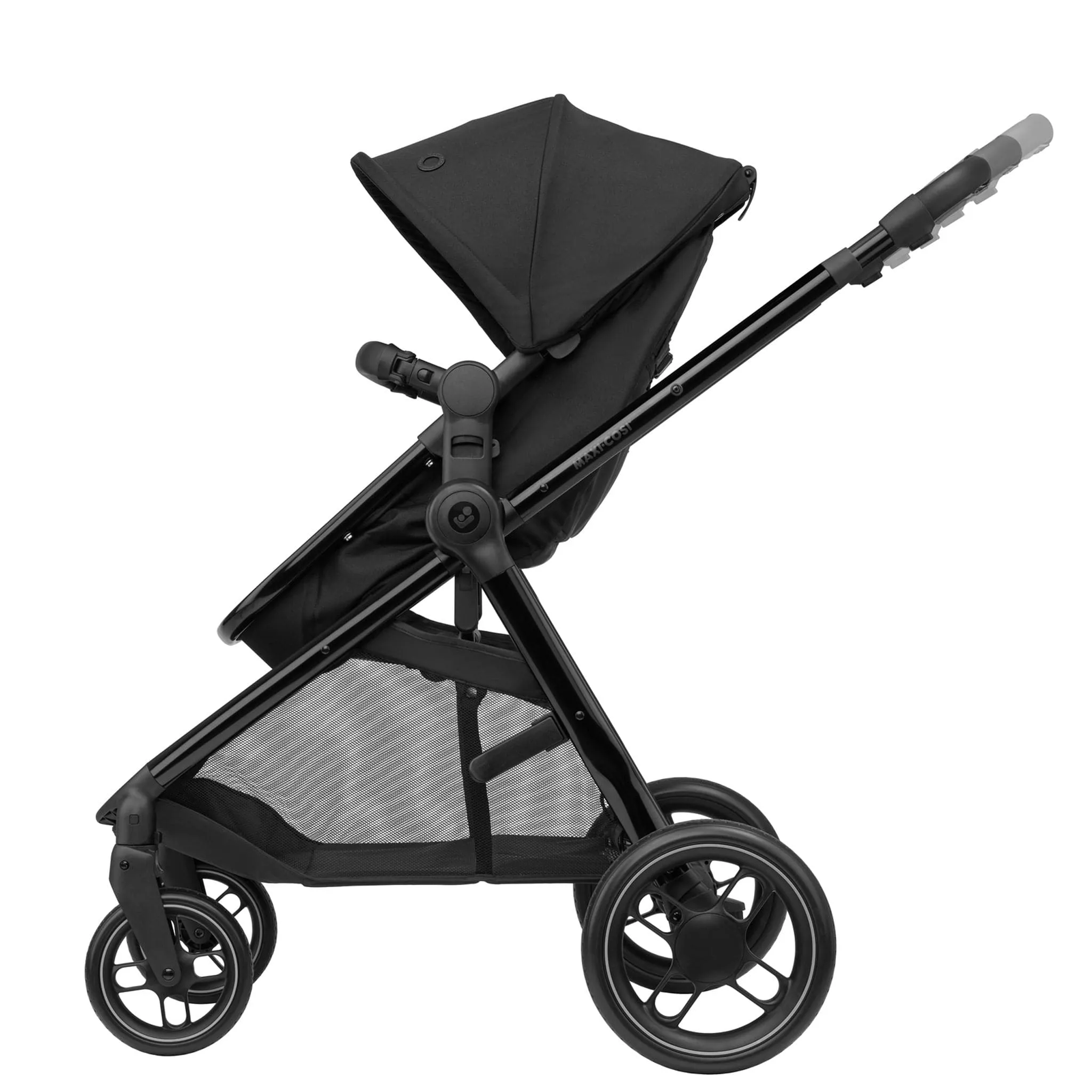 Maxi-Cosi Zelia Luxe Cabriofix i-Size Travel System in Twillic Black