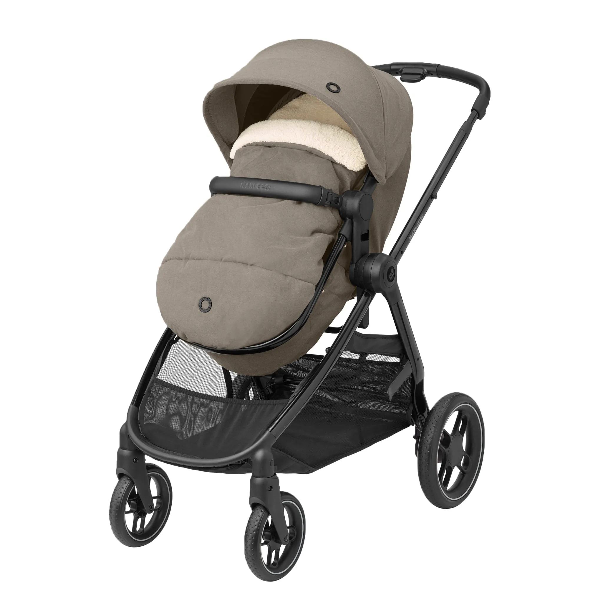 Maxi-Cosi Zelia Luxe Cabriofix i-Size Travel System in Twillic Truffle