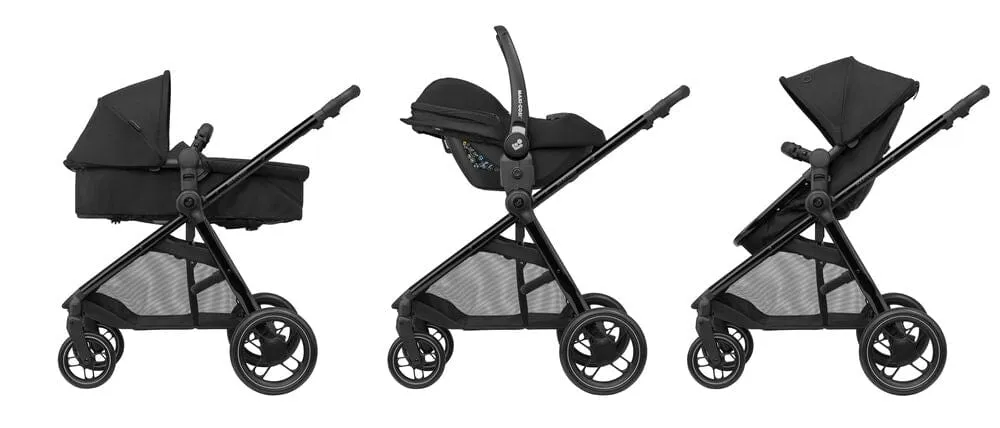 Maxi Cosi Zelia Luxe Pushchair - Twillic Black