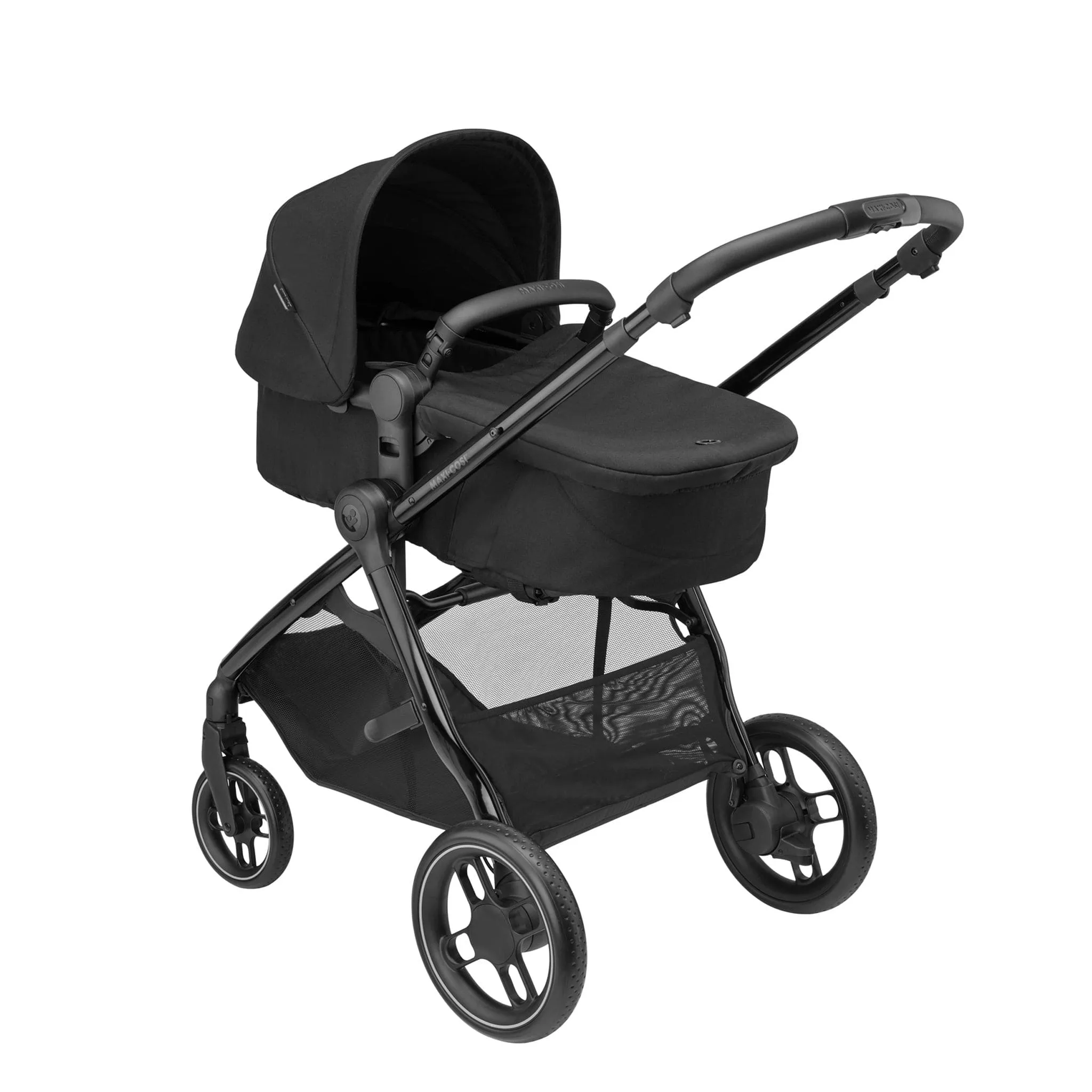 Maxi-Cosi Zelia Luxe with Cabriofix i-Size Travel System in Twillic Black