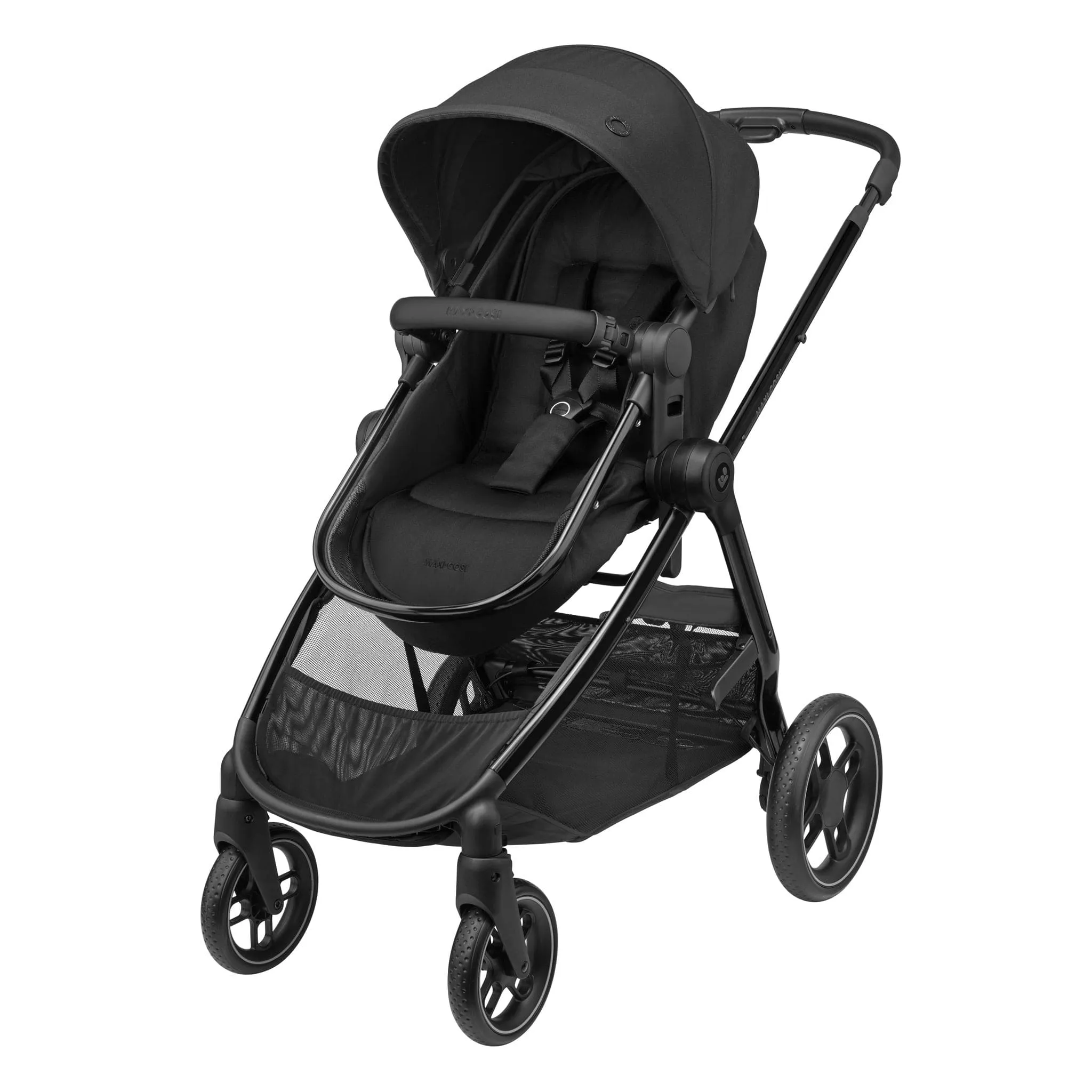 Maxi-Cosi Zelia Luxe with Cabriofix i-Size Travel System in Twillic Black