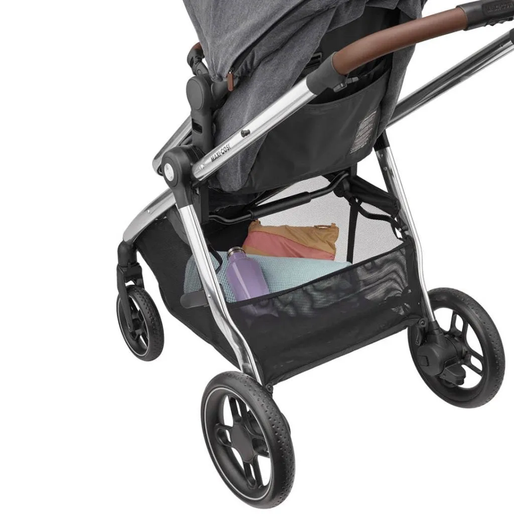 MAXI COSI Zelia3 Luxe Cabriofix i-Size Travel System - Twillic Grey