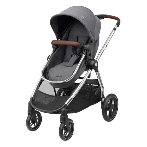MAXI COSI Zelia3 Luxe Stroller - Twillic Black
