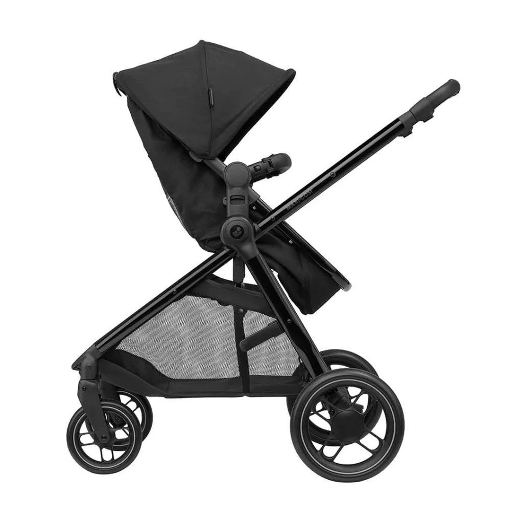 MAXI COSI Zelia3 Luxe Stroller - Twillic Black