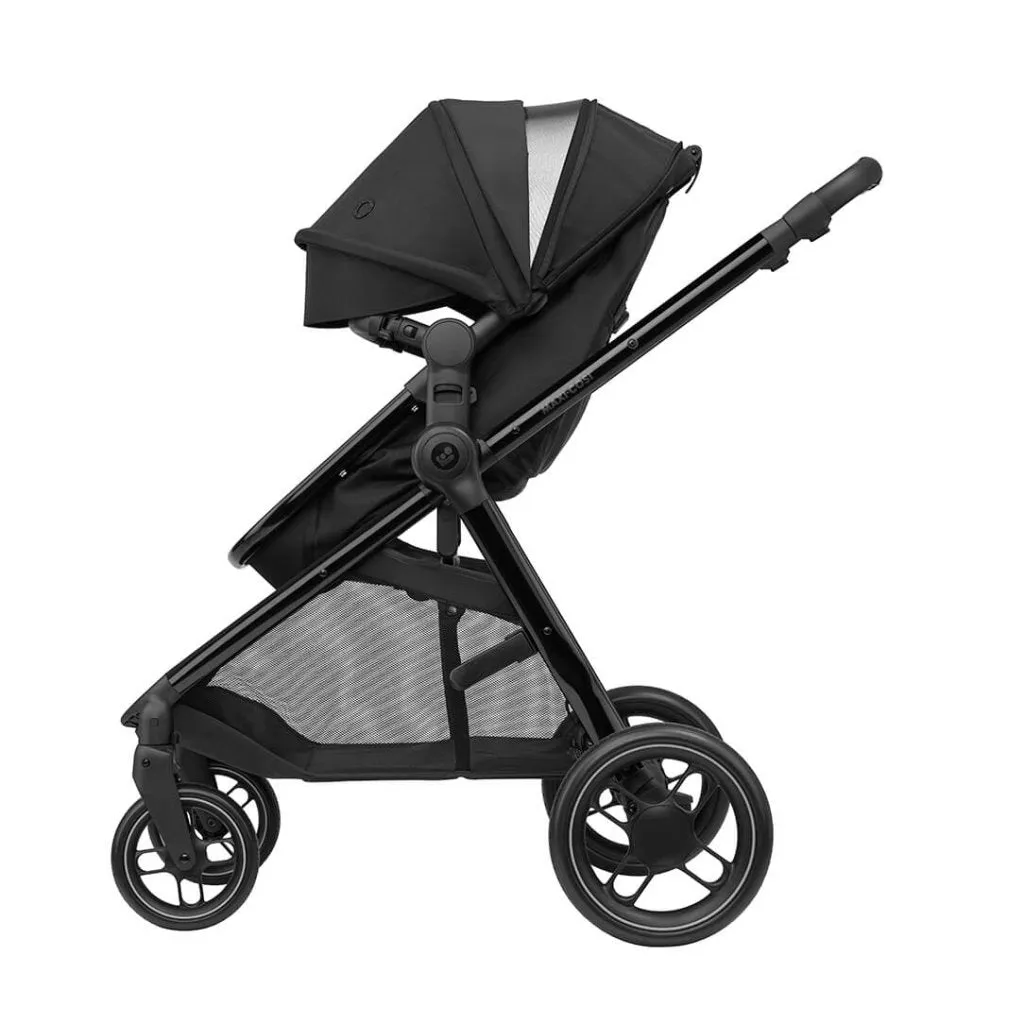 MAXI COSI Zelia3 Luxe Stroller - Twillic Black
