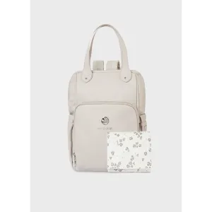 Mayoral Dove Leatherette Backpack Diaper Bag