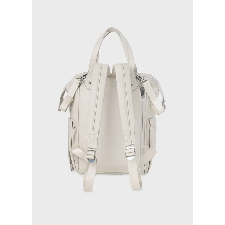 Mayoral Dove Leatherette Backpack Diaper Bag