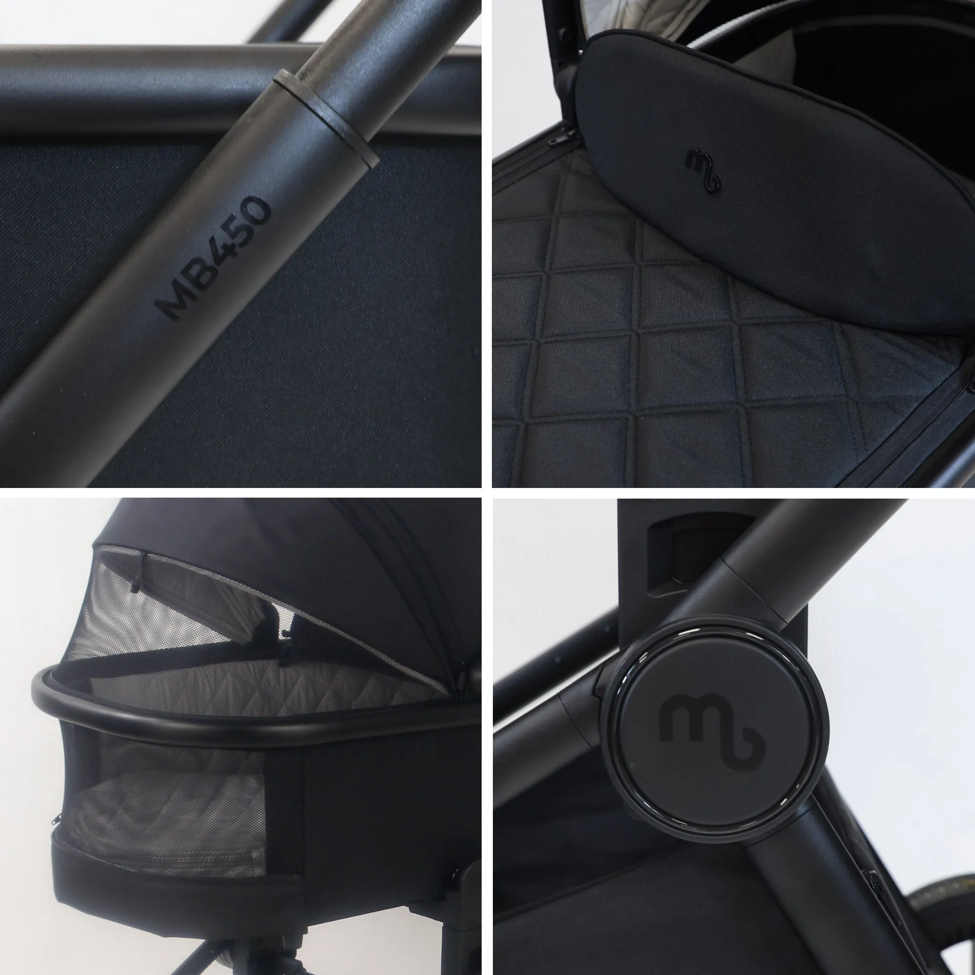 MB450i 3-in-1 Travel System with Base - Black