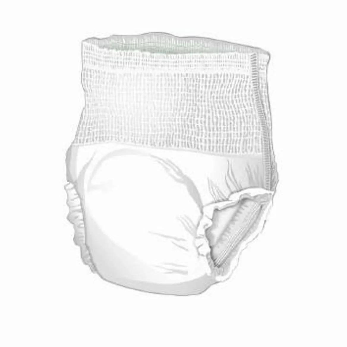 McKesson Staydry Adult Underwear Large - Case of 72 (18 per Bag, 4 Bags per Case)
