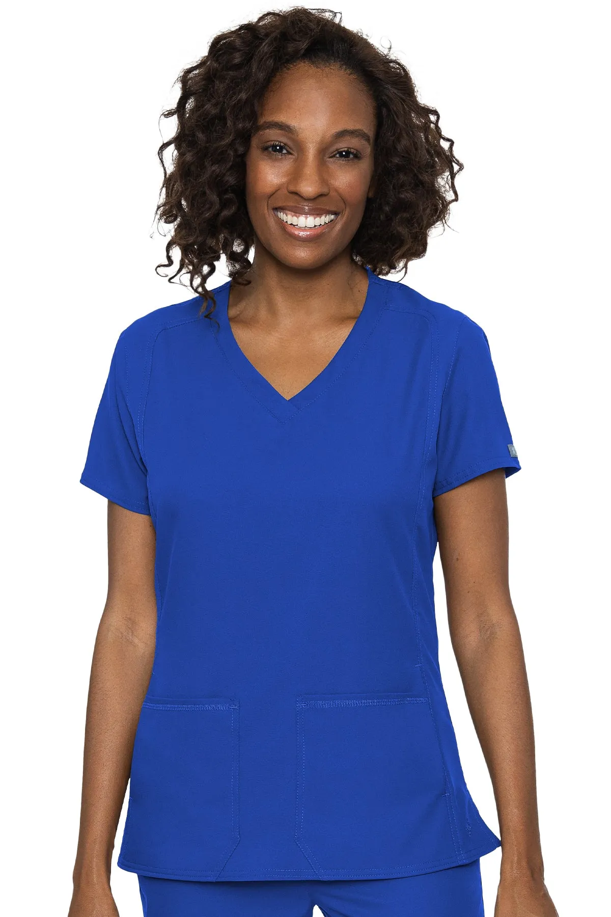 Med Couture Scrub Top Insight Side Pocket 2468