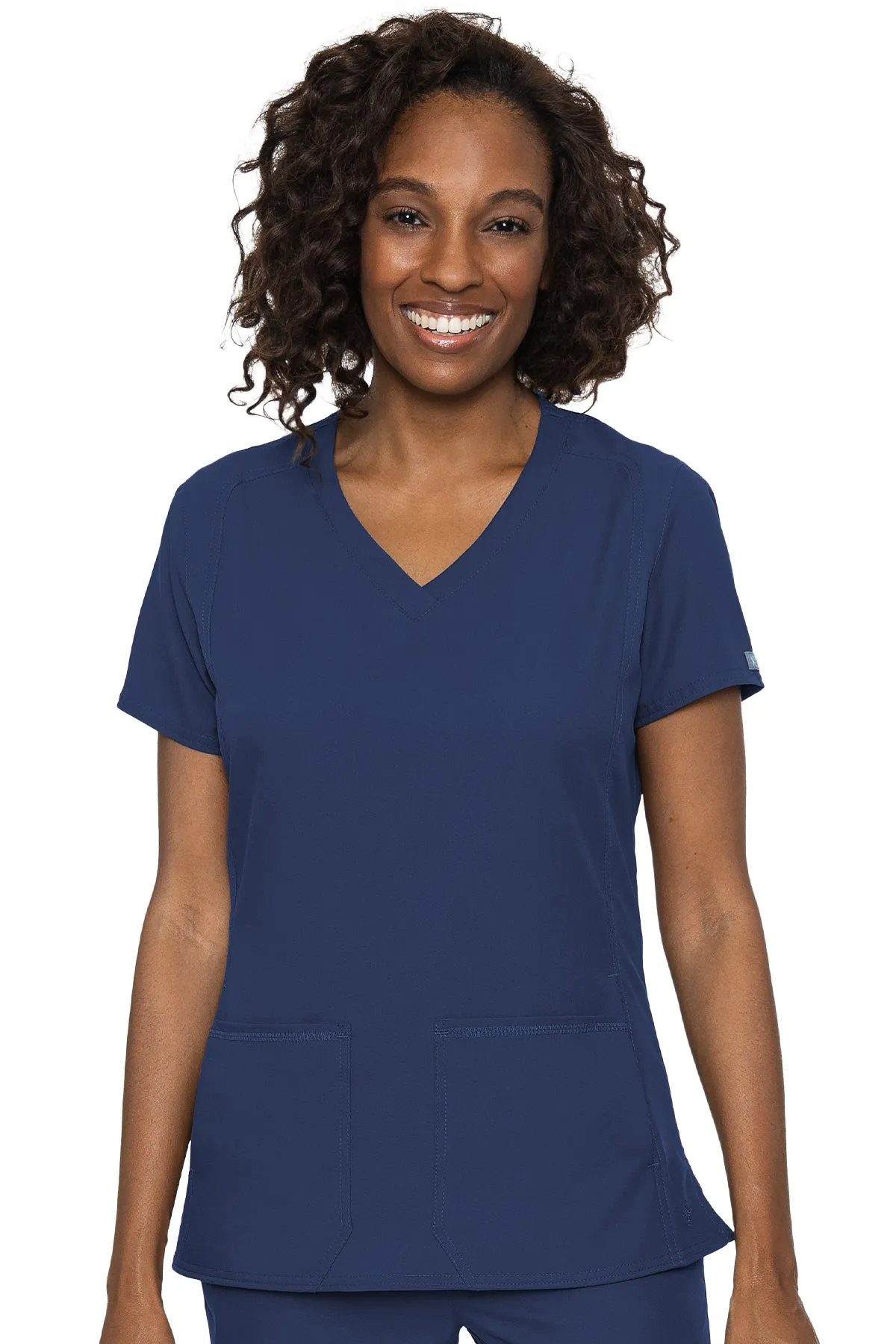 Med Couture Scrub Top Insight Side Pocket 2468