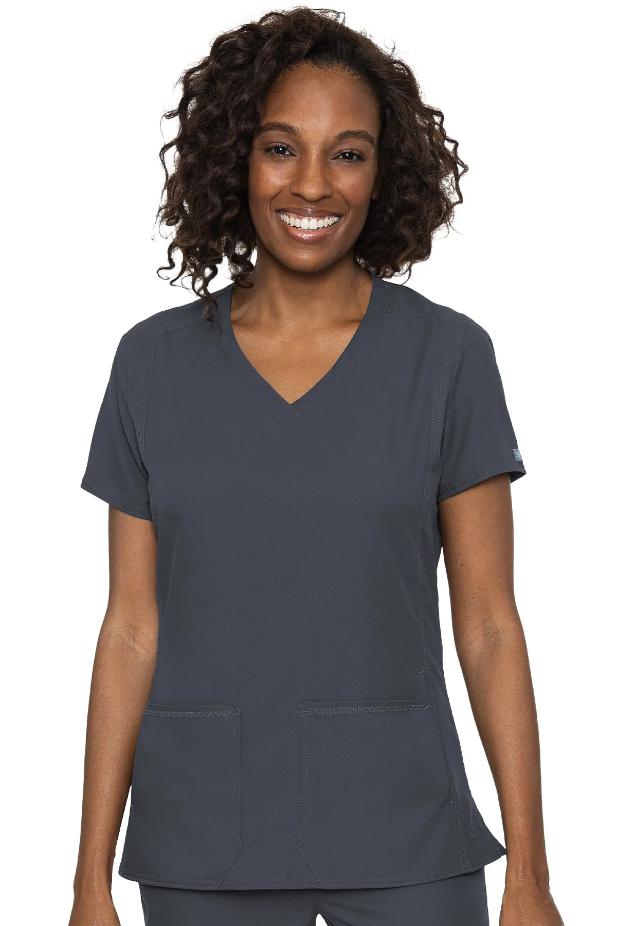 Med Couture Scrub Top Insight Side Pocket 2468