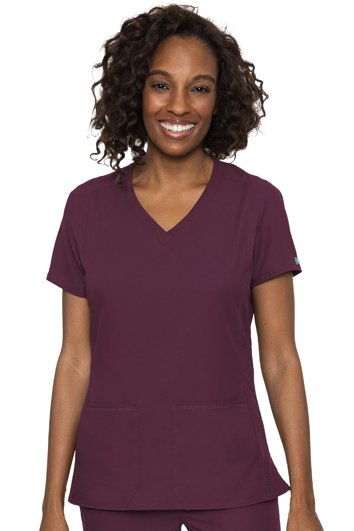 Med Couture Scrub Top Insight Side Pocket 2468