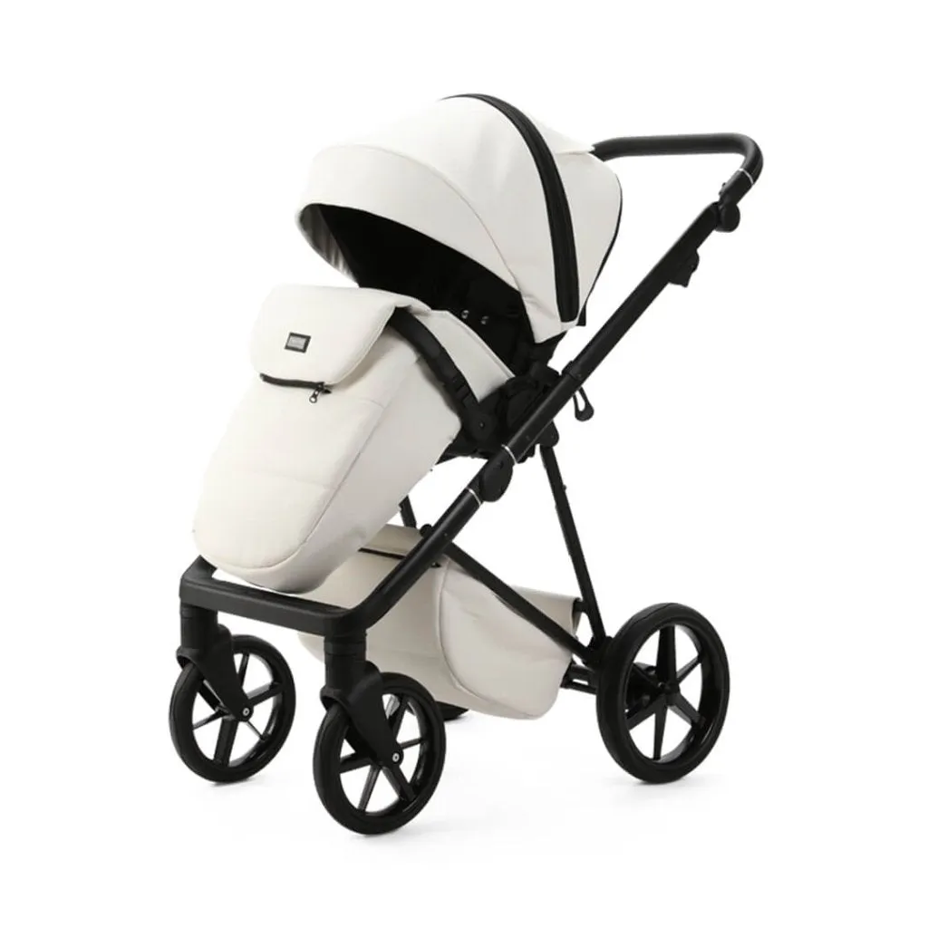 MEE-GO Milano Evo 3in1 Bundle - Luxe - Pearl White