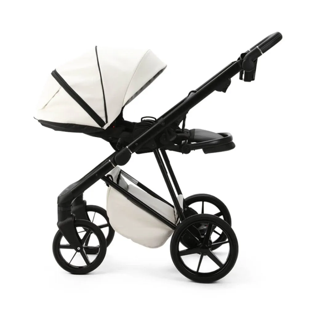 MEE-GO Milano Evo 3in1 Bundle - Luxe - Pearl White