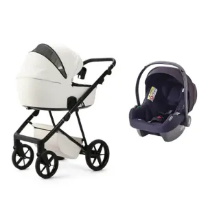 MEE-GO Milano Evo 3in1 Bundle - Luxe - Pearl White
