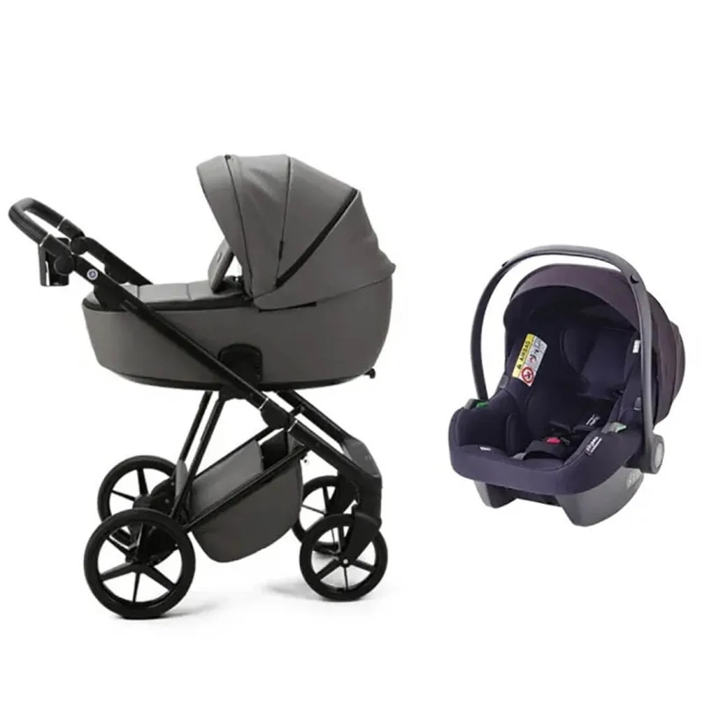 MEE-GO Milano Evo 3in1 Bundle - Luxe - Slate Grey