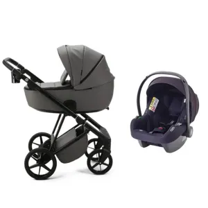 MEE-GO Milano Evo 3in1 Bundle - Luxe - Slate Grey