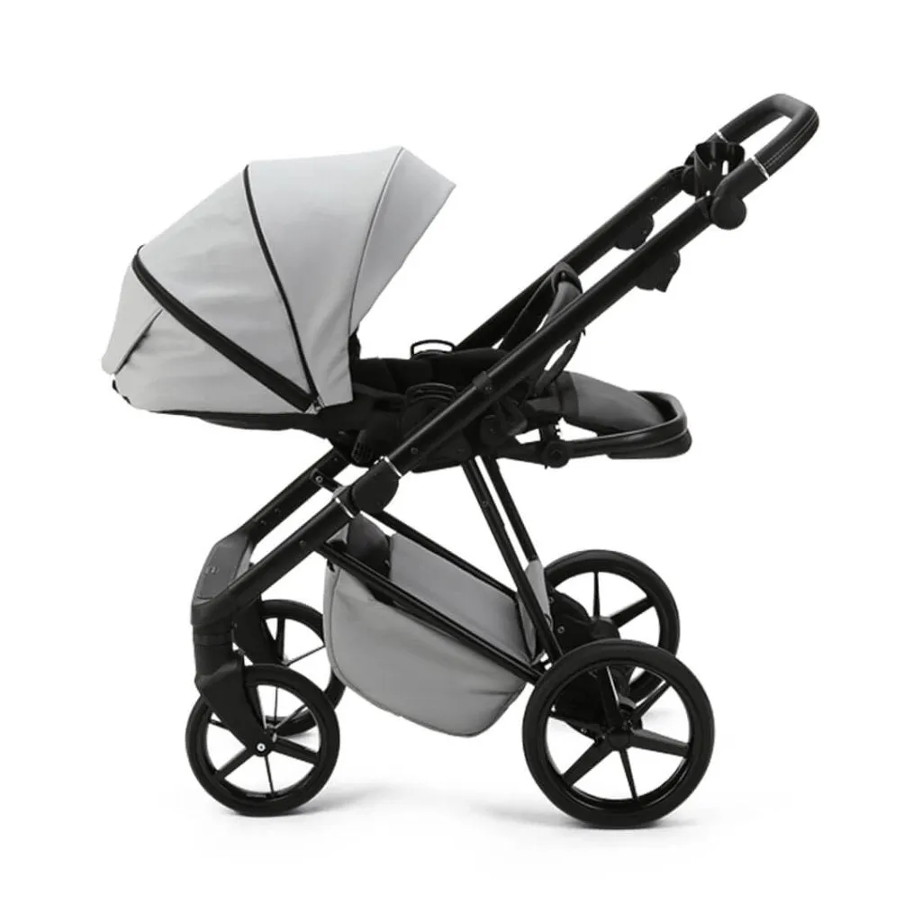 MEE-GO Milano Evo 3in1 Bundle Plus Base - Luxe - Stone Grey