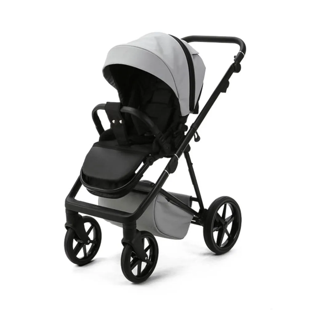 MEE-GO Milano Evo 3in1 Bundle Plus Base - Luxe - Stone Grey