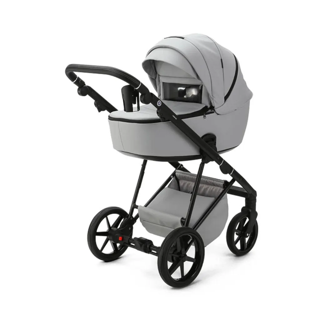 MEE-GO Milano Evo 3in1 Bundle Plus Base - Luxe - Stone Grey