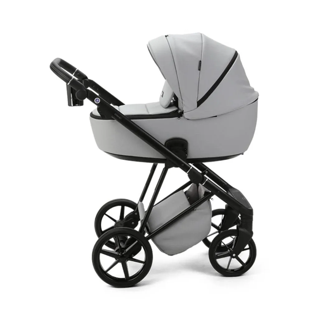 MEE-GO Milano Evo 3in1 Bundle Plus Base - Luxe - Stone Grey