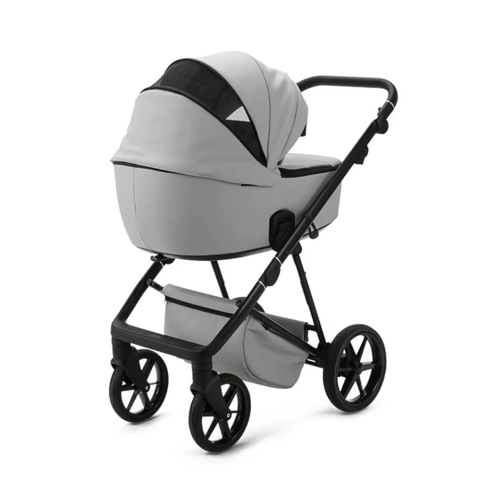 MEE-GO Milano Evo 3in1 Bundle Plus Base - Luxe - Stone Grey