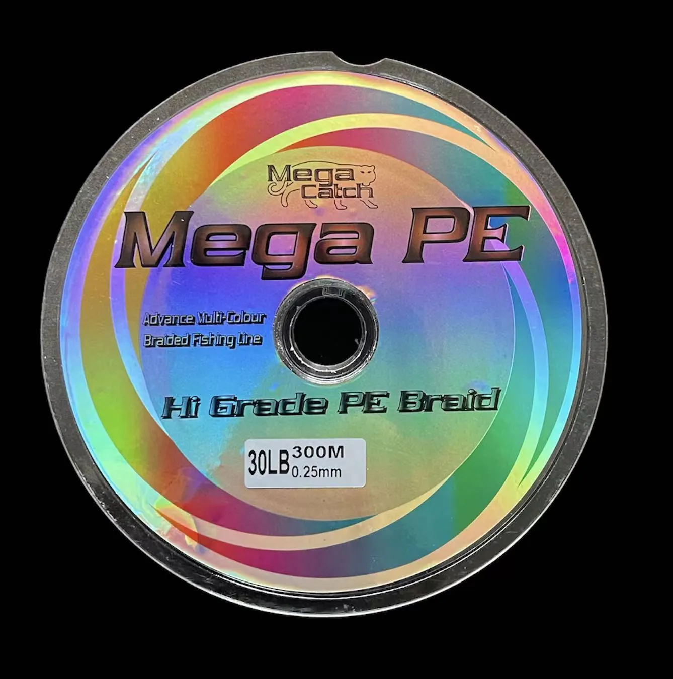 Mega PE Braided Line 10M Interval 300M Multi Size Fishing Tackle