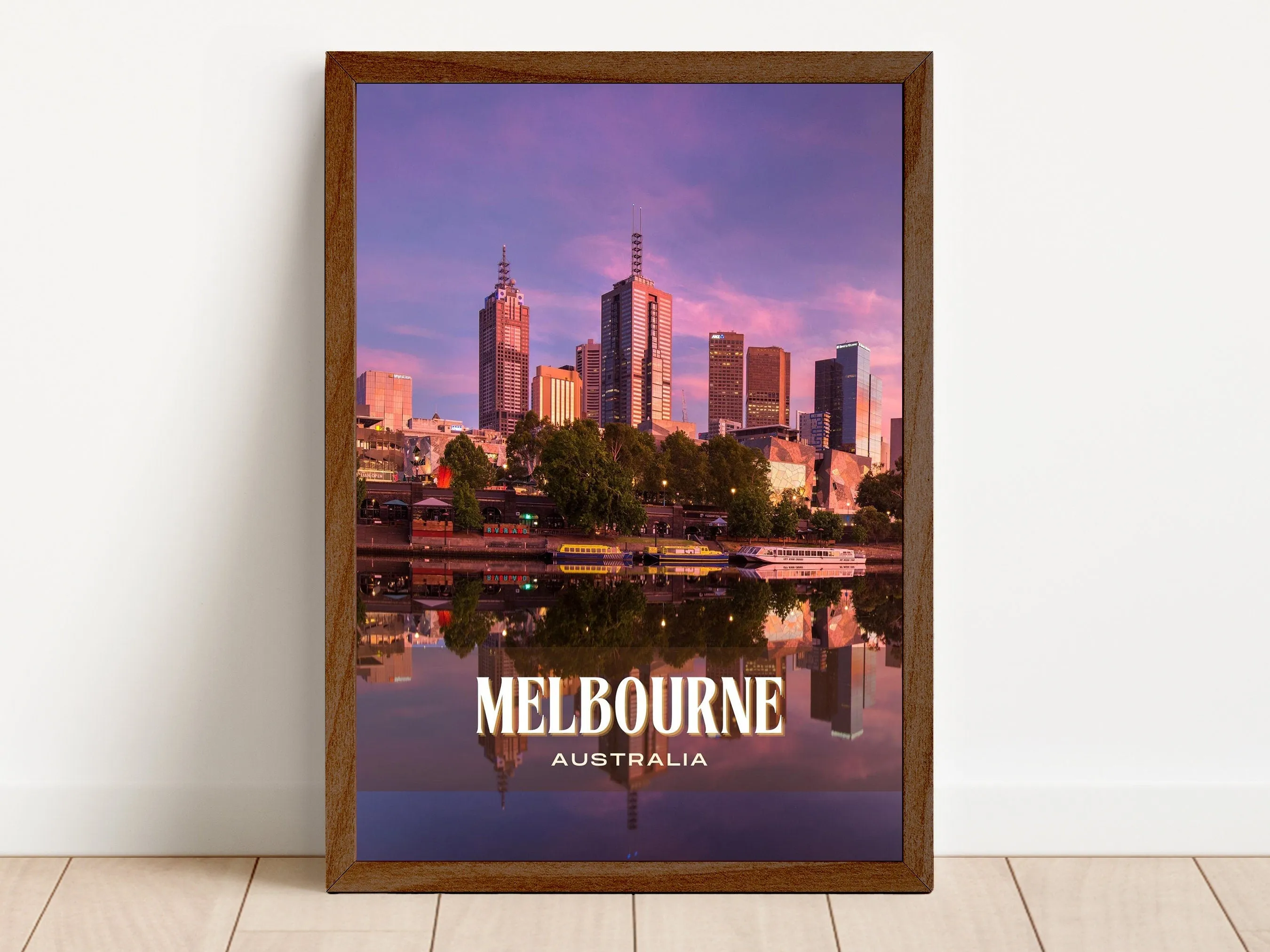 Melbourne Retro Wall Art, Australia