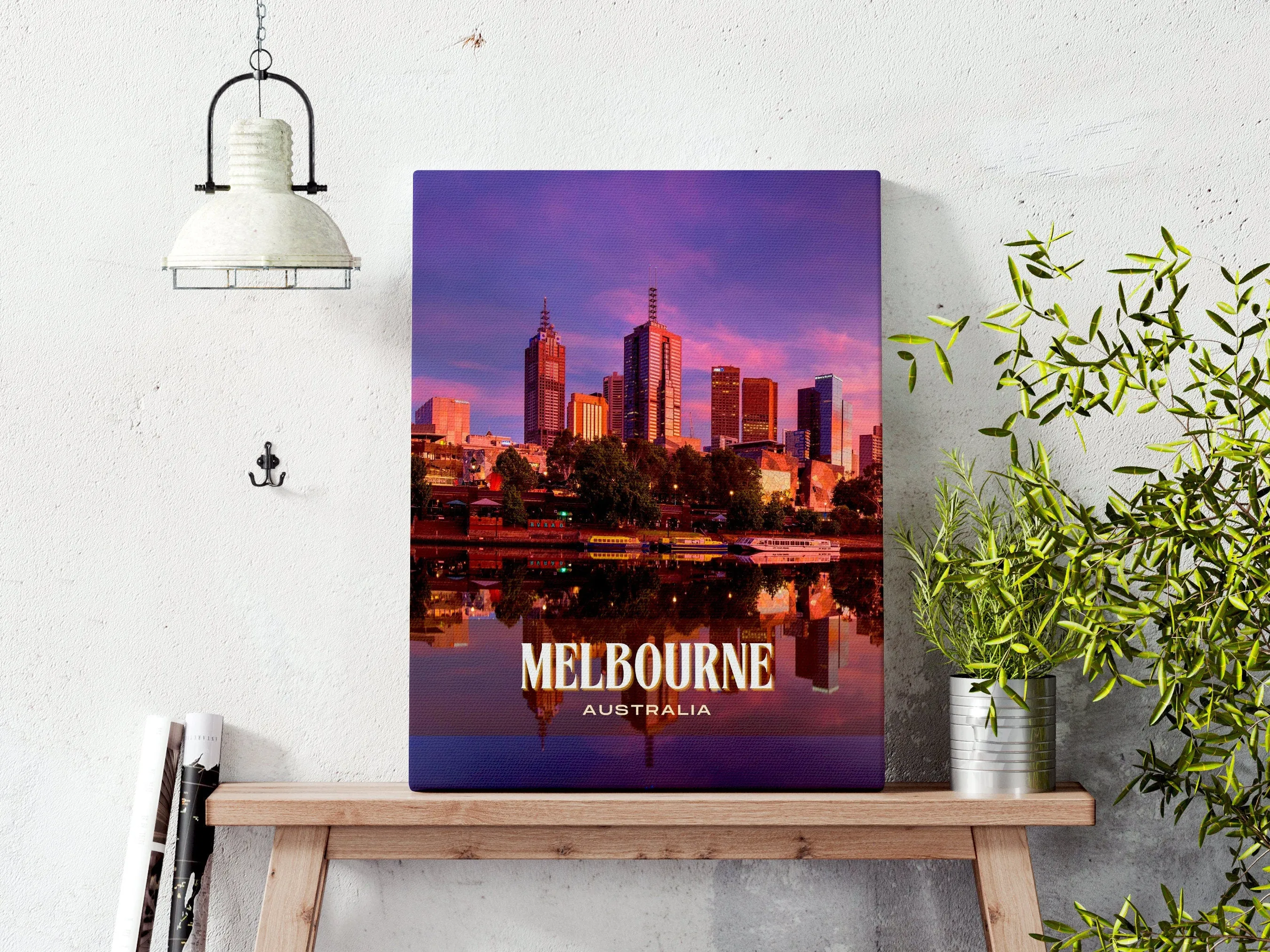 Melbourne Retro Wall Art, Australia